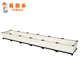 易栽乐（Yizail） 2.5S种植箱阳台种菜种花花盆学校绿化园艺用品屋顶阳台菜园 6联种植箱240*40*26cm