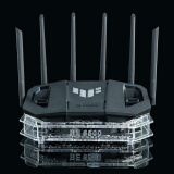 晶颜TUF BE6500 BE3600小旋风Pro路由器散热器 降温散热底座WIFI7电竞路由散热风扇静音可调速 透明无光【USB供电版】