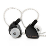 HZ HZSOUND心镜PRO入耳式耳机高音质HIFI有线耳机0.78插针线控带麦克风顺丰 黑色