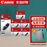 佳能（Canon）850 851原装墨盒 ix6780 6880 ip7280 ip8780 mg7580打印机 6色套装 大容量（内含6支墨盒） 官方标配