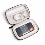 闪迪（SanDisk）E60 E61 E81固态移动硬盘包收纳包保护套便携防震防摔盒硬盘包 硬盘包（支持E30型号）磨砂皮面