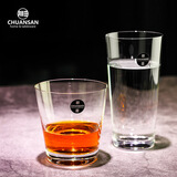 川三捷克原装进口 无铅水晶玻璃水杯 威士忌酒杯 超薄简约 330ml 杯1只 （散装）