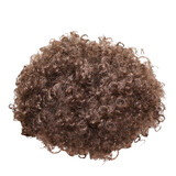 SunNovelty 球迷假发舞会派对KTV装扮生日礼品歌迷演出气氛道具化妆舞会 褐色