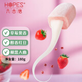 六合信（hopes）草莓红豆味爆浆麻薯180g/包 糯米糍 糯米糍 休闲零食糕点 