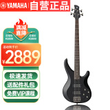 雅马哈（YAMAHA）电贝司 四弦贝斯入门初学吉他进阶摇滚演出专用TRBX304 BL黑色