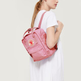 FJALLRAVEN北极狐双肩包女时尚休闲大容量双肩小背包书包23561-312粉色7L