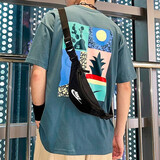 耐克（NIKE）男包女包秋新款户外运动包腰包休闲旅行包斜挎包大空间胸包单肩包 DB0488-010/经典时尚大logo MISC