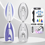 斯威（SWAY）滑板二轮游龙板初学者活力板儿童成人闪光两轮摇摆蛇形滑板车 气质紫白 (护具+背包+大礼包)