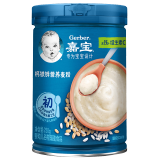 嘉宝婴幼儿营养辅食米粉/米糊/麦粉宝宝辅食250g/225g 非有机米粉米粥口味自选三罐 250g