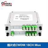 5G 前传无源波分 CWDM插片式无源波分复用器18通道1260-1620,粗波分复用器