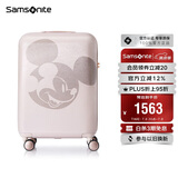新秀丽（Samsonite）行李箱29英寸拉杆箱迪士尼米奇扩容旅行箱AF9米色托运密码箱