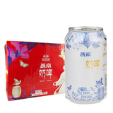 燕京 奶啤乳味饮料 300mL 12罐 整箱装