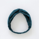 KASIYU 韩版时尚鹿皮发箍女洗脸发带洗漱化妆头箍女运动束发带发松紧带发饰百搭款头巾 墨绿色