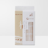 洁丽雅（grace） 毛巾新疆纯棉抗菌吸水绣花素色纯色柔软洁面巾擦脸巾洗脸擦汗 棕色1条-礼盒装