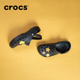 crocs卡骆驰洞洞鞋贝雅男鞋女鞋轻便耐磨一脚蹬拖鞋休闲鞋|10126 黑色-001 37 /38(230mm)