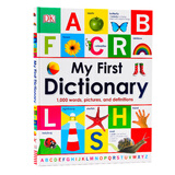 微瑕品 介意慎拍 DK 我的第一本字典 My First Dictionary 少儿科普百科大词典 全彩英文原版精装 初阶图画词典 插图字典 5-12岁