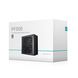 九州风神（DEEPCOOL）PF400/500/600/700电脑电源台式机电源额定500W主动PFC黑并线80PLUS白牌额定400W电源 PF500 白牌额定500W