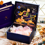 柯柯安礼品盒空盒子大号礼盒精美情人节送男生高级礼物包装盒生日礼物盒 小王子（袋+羽毛+草+自动串灯） 小号21.5*14.5*8cm