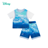 迪士尼儿童短袖套装T恤短裤2件套 男童唐老鸭梦幻天空ZD2DT051 3岁/身高100cm