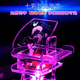 呈源阁创意女生圣诞节情人节礼物男生送女朋友生日礼物女生孩子闺蜜礼物 钢琴+模板+文字+LED彩灯