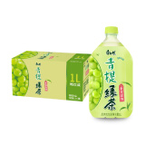 康师傅 青提绿茶1L*12瓶  果味茶饮料饮品大瓶畅饮装整箱