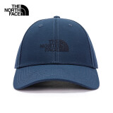 The North Face北面运动帽经典款男女户外棒球帽可调节遮阳帽 4VSV 8K2/藏青色