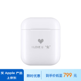 Apple/苹果【个性图文定制款】AirPods 配充电盒 Apple/苹果蓝牙耳机