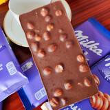 妙卡（Milka）俄罗斯进口德国奥力奥饼干因卡普黑气泡榛子牛奶可可脂巧克力零食 提子榛子+纯牛奶+混合果酱