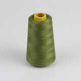 纬度宝塔线衣服缝纫线家用彩色缝纫机线黑色白线手缝线涤纶手工缝衣线 军绿一卷