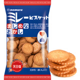 野村野村天日盐饼干120g 日本进口 日式米勒小圆饼淡盐味蔡文静 1袋装