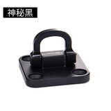 折叠钓箱失手绳挂环挂勾多功能失手绳挂扣钓箱配件剪刀座渔具 枪色