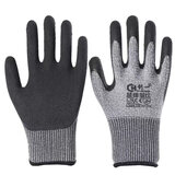 创一女士小号手套劳保耐磨工作女工干活劳动橡胶女生7号S码胶皮贴手紧手工地干活加厚橡胶尼龙胶皮夏季薄款 (旗舰版/进口胶/3倍耐磨)超细皱纹灰色【12双】 S