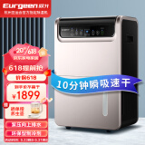 欧井（Eurgeen）除湿机/抽湿机 除湿量50升/天 泵压排水 家用地下室别墅商用工业净化净味吸湿器 OJ-550EP