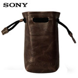 索尼（SONY）原装相机包黑卡相机皮套 RX100M5 M5A M4 M3 M2相机软内胆包 LBI-RX100CASE（棕色）