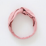 KASIYU 韩版时尚鹿皮发箍女洗脸发带洗漱化妆头箍女运动束发带发松紧带发饰百搭款头巾 粉色