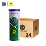 史莱辛格（Slazenger） 网球温网用球铁罐/胶罐训练比赛施莱辛格豹子球练习球专业网球 铁罐三粒装/1箱 340981