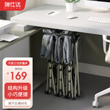 瑞仕达（Restar） 折叠床单人办公室折叠午休午睡床居家陪护单人床便携式行军床 【透气棉麻床垫】浅麻灰