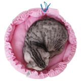 憨憨宠 狗狗垫子 猫垫子宠物棉垫盖垫秋冬季猫窝狗窝泰迪宠物毛毯睡垫窝 中号南瓜窝垫  颜色随机