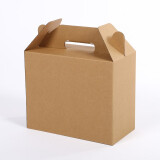 巨惠包装 水果纸盒土鸡蛋手提礼盒干果礼品盒活鸡手提纸箱8种规格选 10个纸盒 STC30*15*24cm