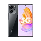 荣耀80 SE 10.7亿色轻薄双曲屏 3200万Al美颜自拍 66W超级快充 5G 8GB+256GB 亮黑色【移动全网通版】