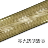 EZ·Brush 易刷刷水性清漆木器漆透明防水 亮光实木油漆地板家具翻新小瓶装 【家具/木材】透明哑光 200g