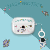 饰卓适用于vivo iQOO TWS1耳机套iQOO TWS1蓝牙耳机保护壳iqootws1透明外壳 【透明壳-宇航员+白色指环】 iQOO TWS1