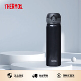 膳魔师（THERMOS）保温杯男女不锈钢水杯子大容量保冷防漏弹盖学生520礼物JNL系列 绅士黑(504-PBK)500ml 500ml