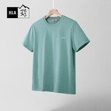 HLA海澜之家短袖T恤男女情侣装山不在高短袖男夏季
