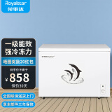 荣事达（Royalstar）小冰柜家用小型冷冻保鲜迷你冷藏商用卧式冷柜单用储母乳柜节能省电 【一级节能 全国联保】单温 288L