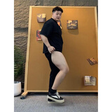 迪伽达怪兽实验室弯刀牛仔裤男春秋季显瘦微喇长裤子男垂坠高级感直筒裤 DFFS-701黑色 XL 【建议120-135斤】