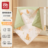 爱贝迪拉新生儿包被婴儿防惊跳夏季秋冬四季宝宝抱被睡袋包单婴幼儿通用 【脱胆加厚0-10℃】莱明顿森林