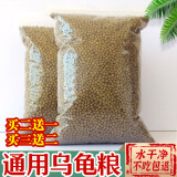 直隶戏水轩营养龟粮石金钱乌龟饲料鳄龟粮巴西龟料甲鱼饲料水陆幼龟中华草 大颗粒(适合15厘米以上龟) 1斤装(买2总共发3.买3总共发5)
