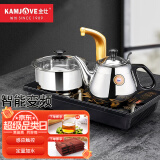 金灶电磁炉茶具自动上水烧水壶泡茶电磁茶炉套装不锈钢电茶炉可嵌入 37cm*20cm0.8L