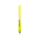 派通（Pentel）SXS15 按动荧光笔 手账记号笔标记笔 伸缩式大容量荧光笔可换芯 4.5mm 黄色